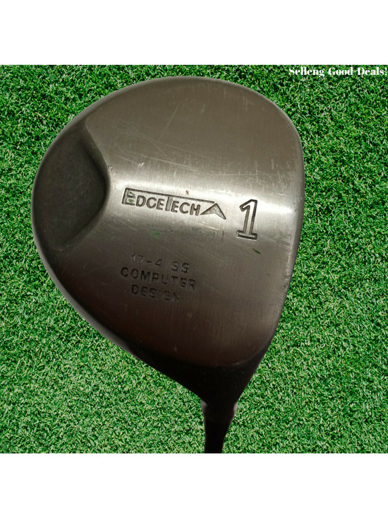 EdgeTech Other - Edge Tech Computer Design 10.5° 17-4 SS Driver Bubble Graphite Shaft R/S Flex